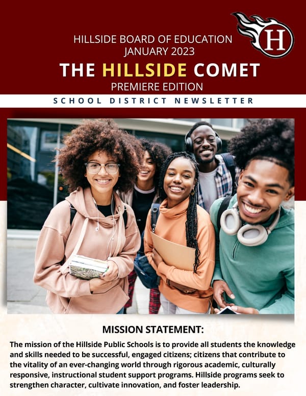 The Hillside Comet - January 2023 - Page 1